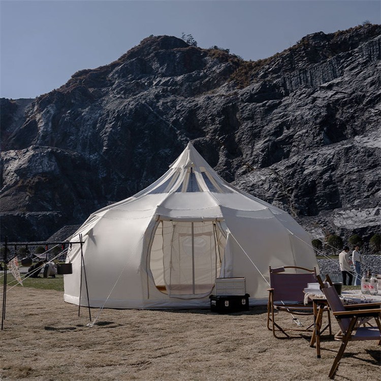 YMOUTDOOR আউটডোর ক্যানভাস বেল ​​টেন্ট গ্ল্যাম্পিং ব্যবসায় কী কী সুবিধা নিয়ে আসে?