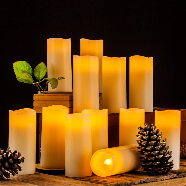 জ্বলন্ত LED জাল মোমবাতি