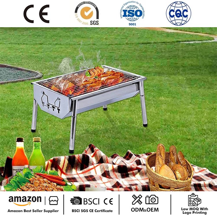 পোর্টেবল BBQ গ্রিল ছোট ক্যাম্পিং গ্রিল