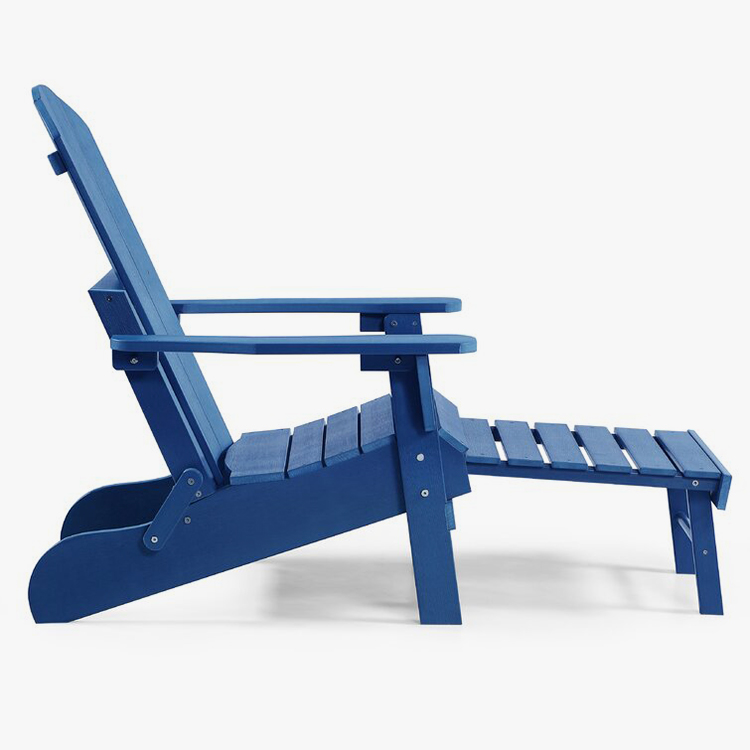 অটোমান সঙ্গে রজন ভাঁজ Adirondack চেয়ার